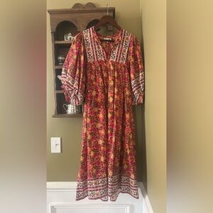 Mille Resort and Travel Saffron Dress